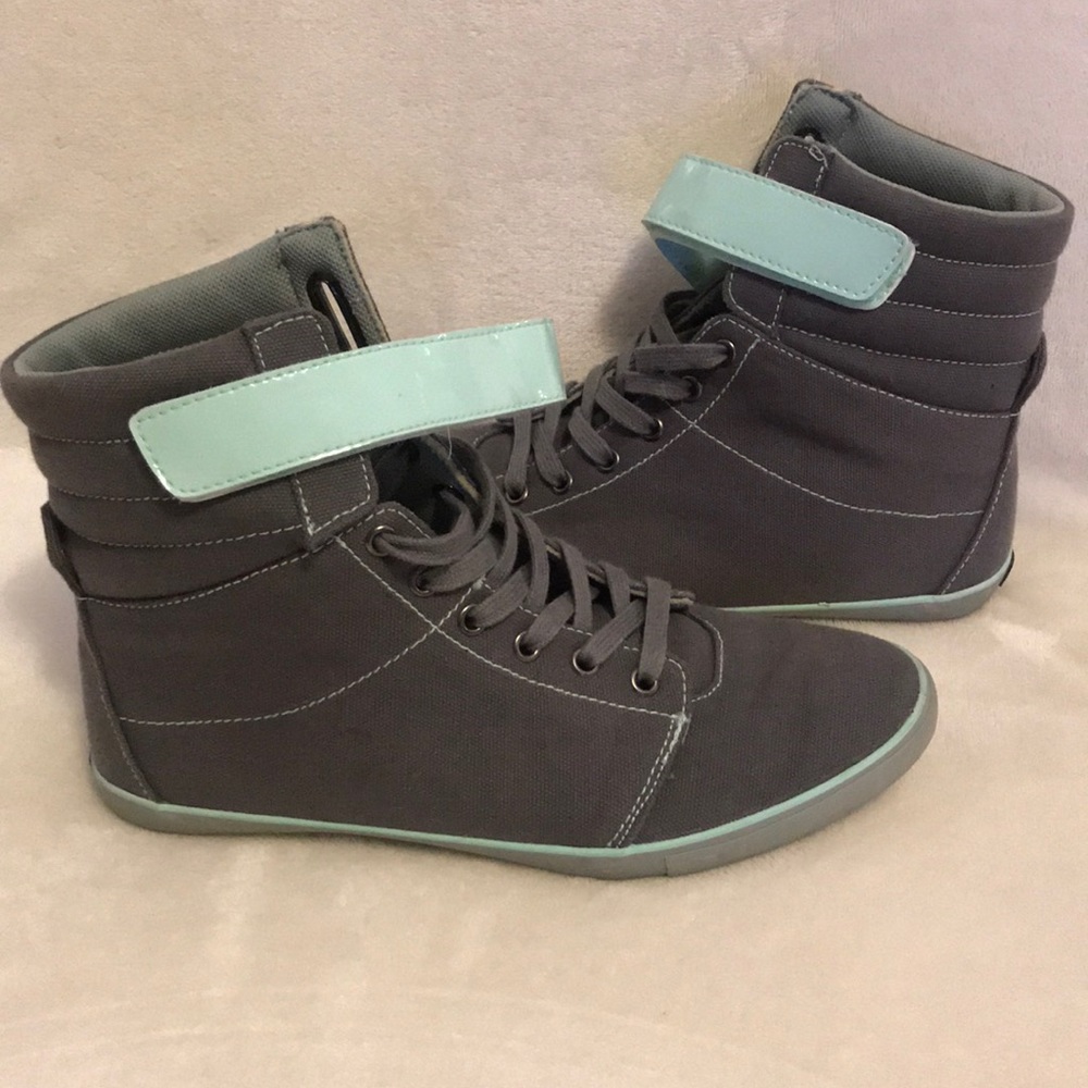 Creative Recreation gray high tops